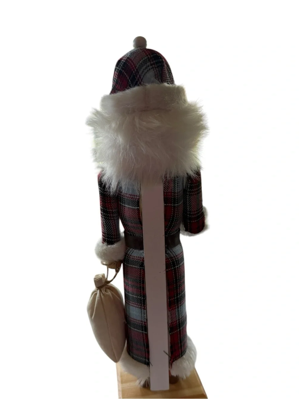 Plaid Christmas Nutcracker Decor